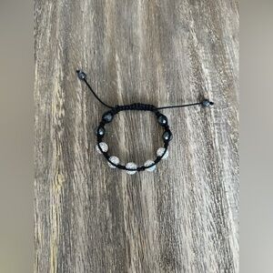 Shamballa bracelet with crystals